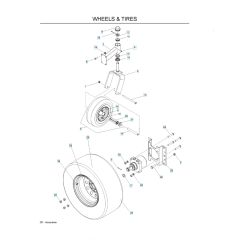 Husqvarna Iz4821 - Wheels & Tyres