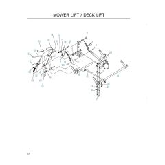 Husqvarna Iz5223 - Mower Lift & Deck Lift