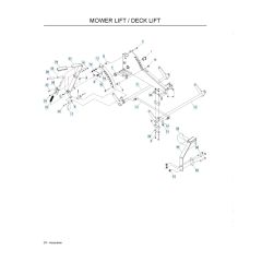Husqvarna Izc 5221 - Mower Lift & Deck Lift