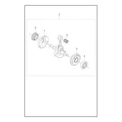 Husqvarna K970 - Crankshaft