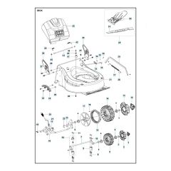 Husqvarna LC141VLI - Mower Deck & Cutting Deck