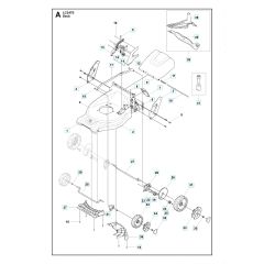 Husqvarna LC 247S - Mower Deck & Cutting Deck