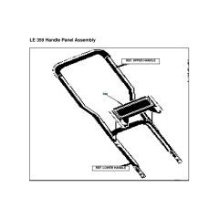 Husqvarna Le359 - Handle & Controls 2