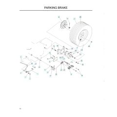 Husqvarna Lz6127 - Parking Brake