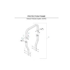 Husqvarna Lz6127 - Protection Frame