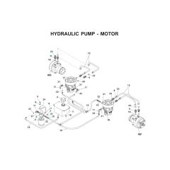 Husqvarna Lz7230 Txpkoa - Hydraulic Pump