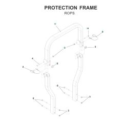 Husqvarna Lz7230 Txpkoa - Protection Frame