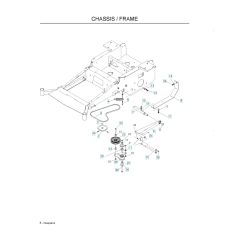 Husqvarna Lzf5227 - Chassis Lower