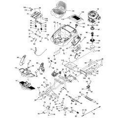 McCulloch M105-77X - 96021001800 - 2011-12 - Chassis & Enclosures Parts Diagram
