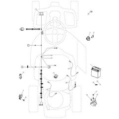 McCulloch M105-77X - 96021002000 - 2011-12 - Electrical Parts Diagram
