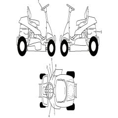 McCulloch M105-77X - 96021003100 - 2015-06 - Decals Parts Diagram