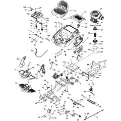McCulloch M105-77XC - 96021002100 - 2011-11 - Chassis & Enclosures Parts Diagram