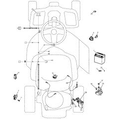 McCulloch M105-77XC - 96021003200 - 2015-06 - Electrical Parts Diagram