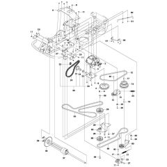 McCulloch M105-97F - 966725501 - 2012 - Transmission Parts Diagram