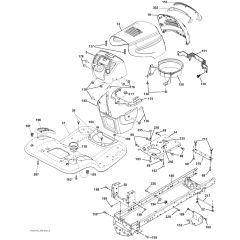 McCulloch M11577 - 96041011500 - 2010-03 - Chassis & Enclosures Parts Diagram