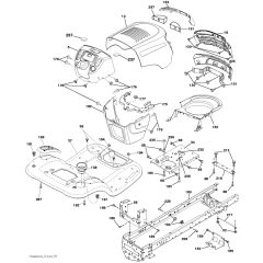 McCulloch M11577 - 96041021400 - 2010-09 - Chassis & Enclosures Parts Diagram