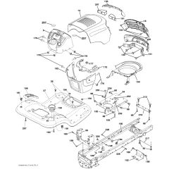 McCulloch M11577 - 96041021401 - 2011-08 - Chassis & Enclosures Parts Diagram
