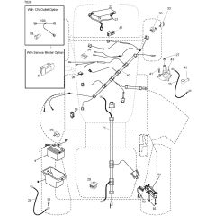McCulloch M11577 - 96041021401 - 2011-08 - Electrical Parts Diagram