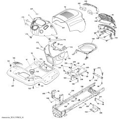 McCulloch M11577H - 96041021500 - 2010-09 - Chassis & Enclosures Parts Diagram