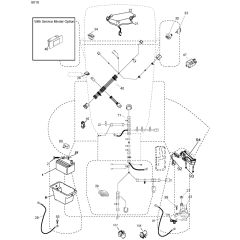 McCulloch M11577HRB - 96051001201 - 2010 - 11 - Electrical Parts Diagram