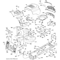 McCulloch M11577HRB - 96051001203 - 2011-08 - Chassis & Enclosures Parts Diagram