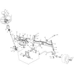 McCulloch M11577RB - 96041009900 - 2010-03 - Steering Parts Diagram