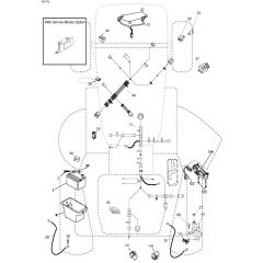 McCulloch M11577RB - 96041016500 - 2010-07 - Electrical Parts Diagram