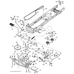 McCulloch M11577RB - 96051001100 - 2010-10 - Drive Parts Diagram