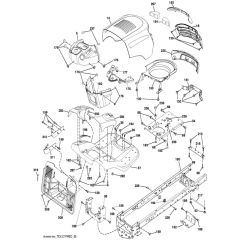 McCulloch M11577RB - 96051001101 - 2010-11 - Chassis & Enclosures Parts Diagram