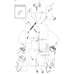McCulloch M11577RB - 96051001101 - 2010-11 - Electrical Parts Diagram