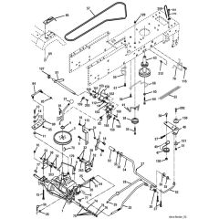 McCulloch M11597 - 96011023402 - 2007-01 - Drive Parts Diagram