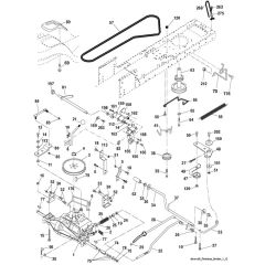 McCulloch M11597 - 96011023405 - 2010-03 - Drive Parts Diagram