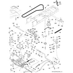 McCulloch M11597 - 96011023406 - 2010-03 - Drive Parts Diagram