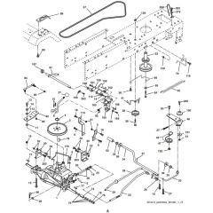McCulloch M11597 - 96011023407 - 2010-07 - Drive Parts Diagram