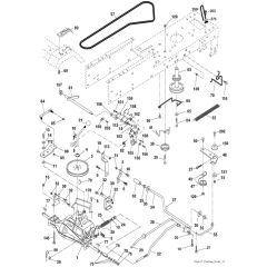 McCulloch M11597 - 96011023409 - 2010-10 - Drive Parts Diagram