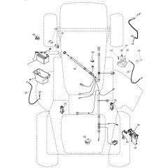 McCulloch M11597 - 96011023701 - 2009-04 - Electrical Parts Diagram