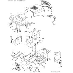 McCulloch M11597 - 96011023702 - 2010-03 - Chassis & Enclosures Parts Diagram