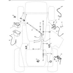 McCulloch M11597 - 96011023702 - 2010-03 - Electrical Parts Diagram