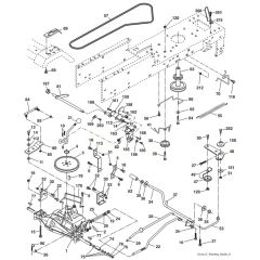 McCulloch M11597 - 96011023703 - 2010-01 - Drive Parts Diagram