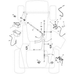 McCulloch M11597 - 96011023703 - 2010-01 - Electrical Parts Diagram