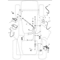 McCulloch M11597 - 96011023704 - 2010-09 - Electrical Parts Diagram