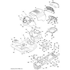 McCulloch M11597 - 96041026600 - 2011-09 - Chassis & Enclosures Parts Diagram
