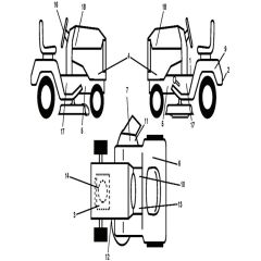 McCulloch M11597 - 96041026600 - 2011-09 - Decals Parts Diagram