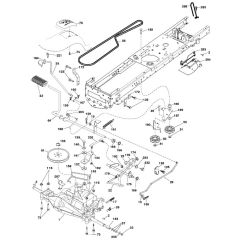 McCulloch M115-77T - 2014-05 - Drive Parts Diagram