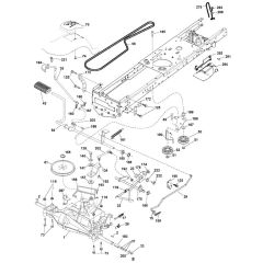 McCulloch M115-77T - 96041028700 - 2012-10 - Drive Parts Diagram