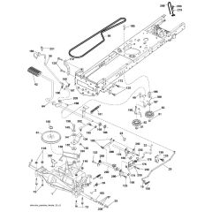 McCulloch M115-77TC - 96051005800 - 2012-10 - Drive Parts Diagram