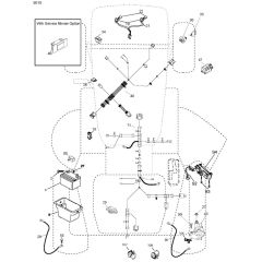 McCulloch M115-77TC - 96051005800 - 2012-10 - Electrical Parts Diagram