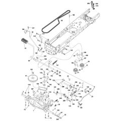 McCulloch M115-77TC - 96051005801 - 2013-05 - Drive Parts Diagram