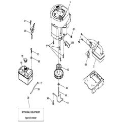 McCulloch M115-77TC - 96051005801 - 2013-05 - Engine Parts Diagram