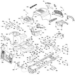 McCulloch M115-77TC - 96051005900 - 2012-10 - Chassis & Enclosures Parts Diagram